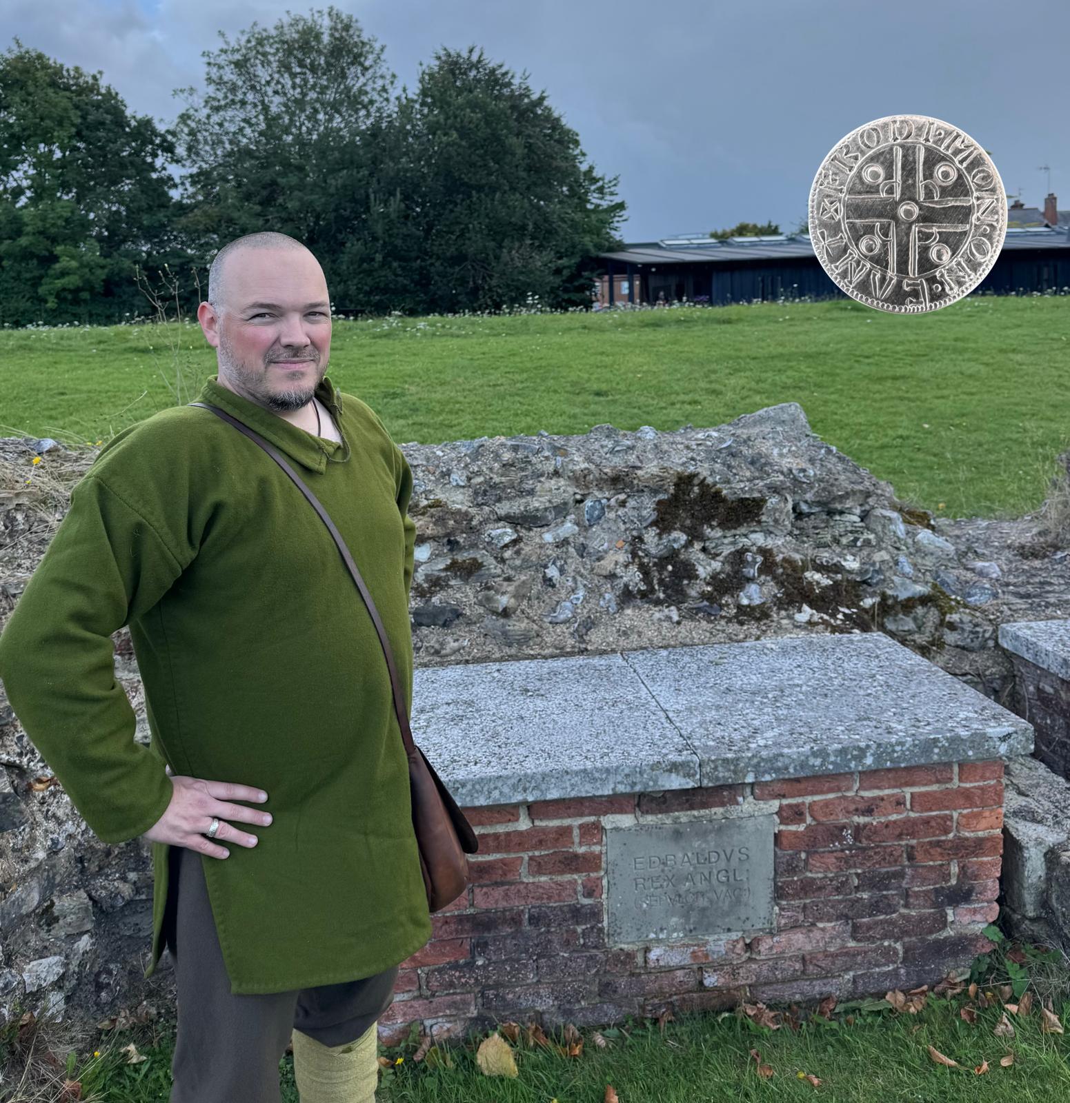 Eadbald — an Anglo-Saxon coin die at Frodi's display