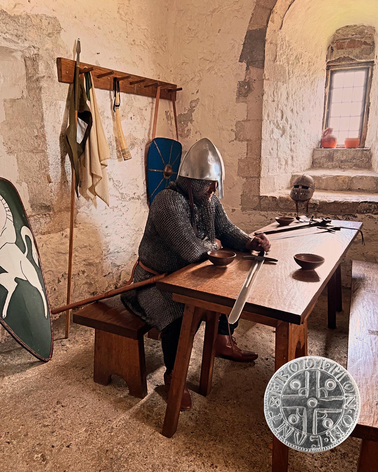 The guard room at a medieval heritage event